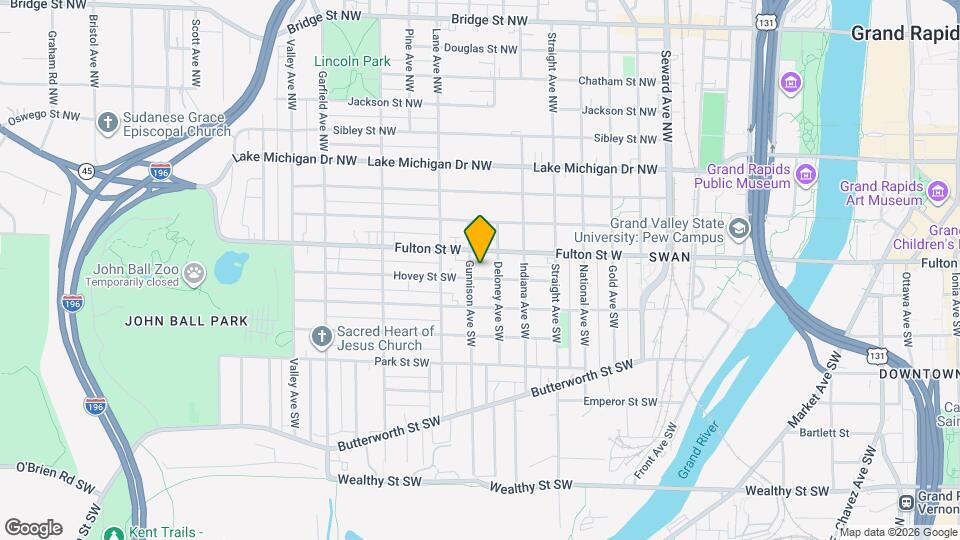 917 Hovey St SW Map and Location Details