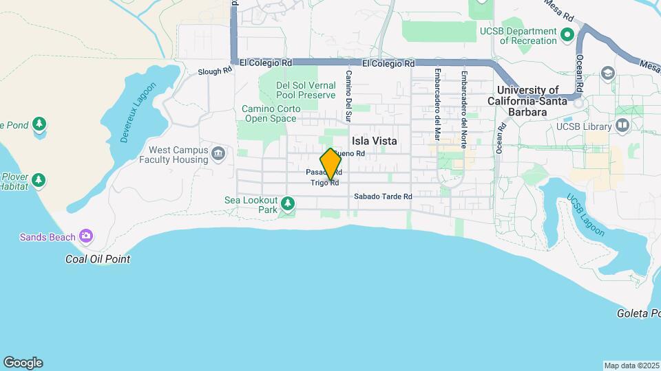 6729 Trigo Rd Mapa y Detalles de la Ubicación