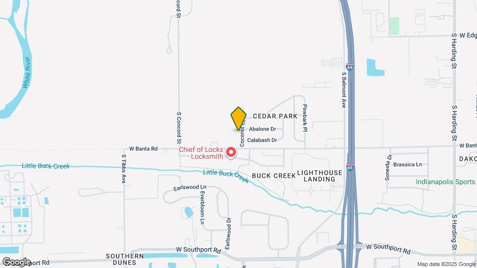 6422 Coconut Ct Map and Location Details