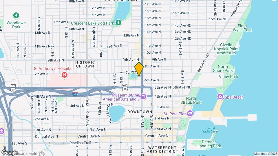 600 4th St N Map and Location Details