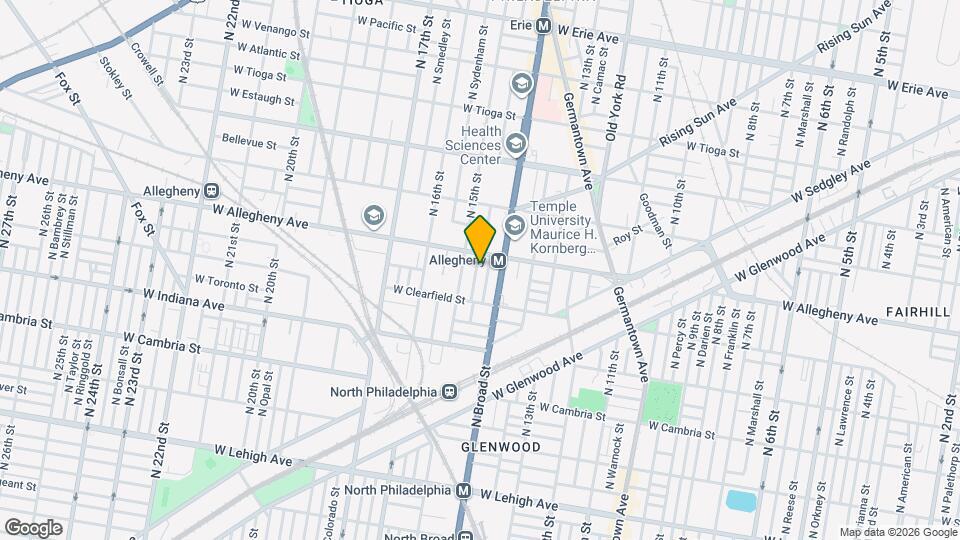 3149 N Carlisle St Map and Location Details