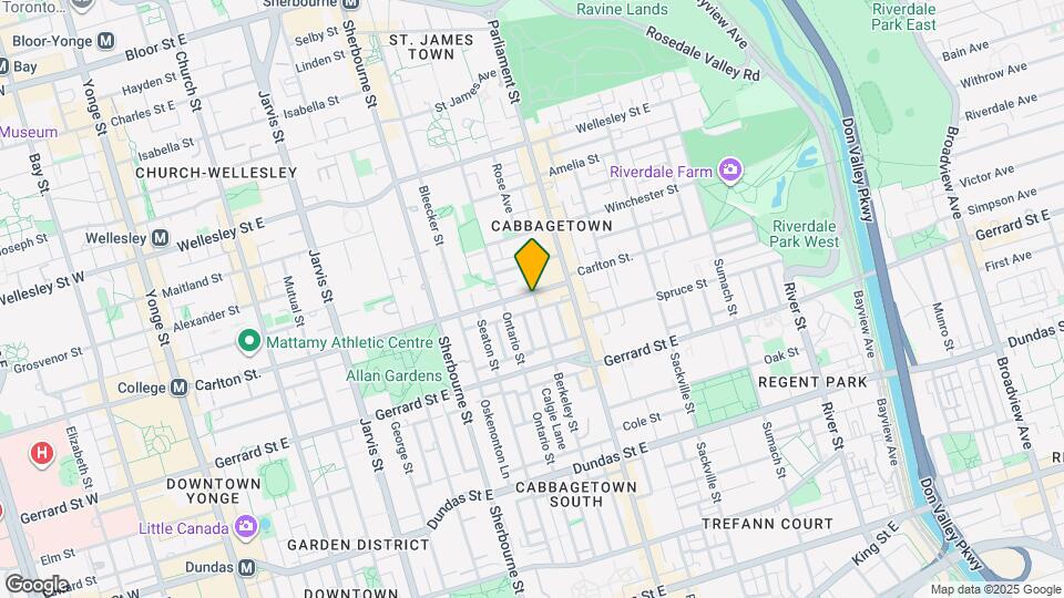 215 Carlton St. Map and Location Details