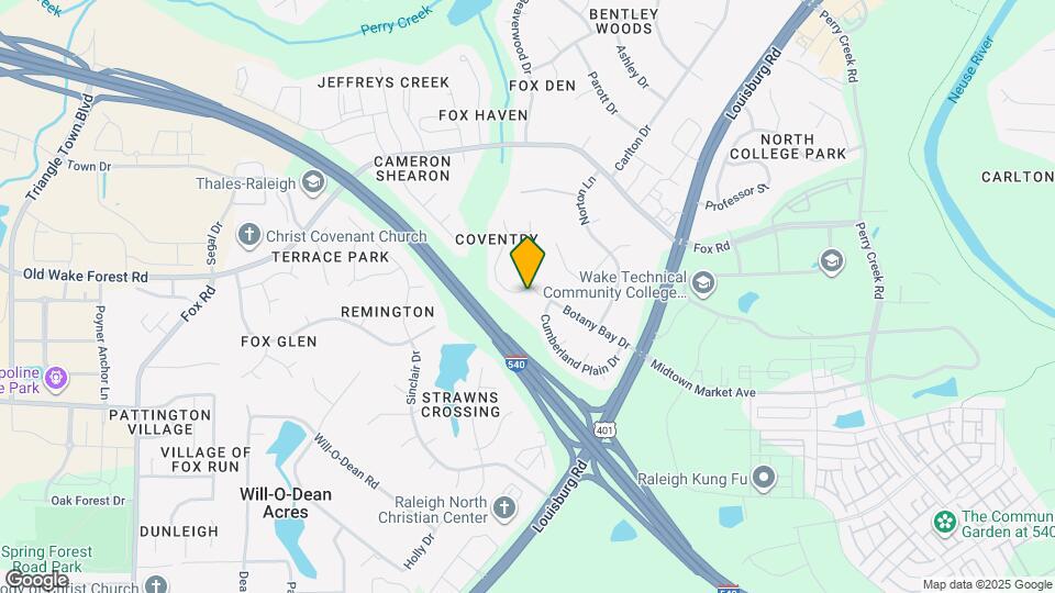 6805 Coventry Ridge Rd Mapa y Detalles de la Ubicación