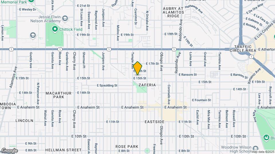 2825 E 15th St Map and Location Details