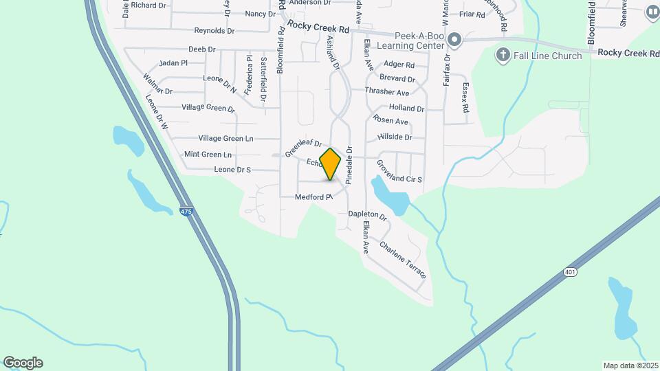 2528 Burbank Pl Map and Location Details