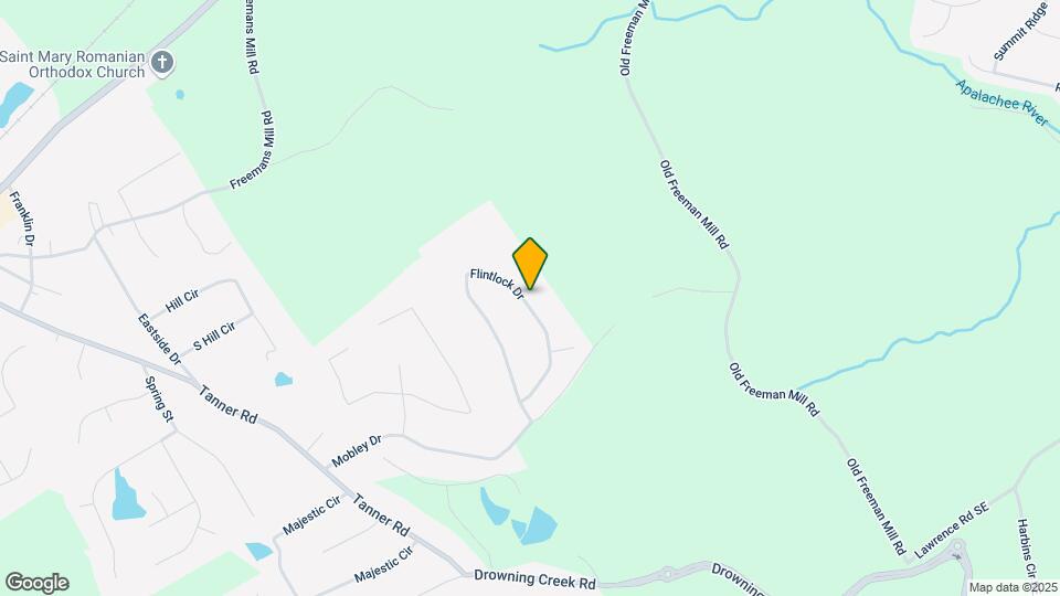 525 Flintlock Dr Map and Location Details