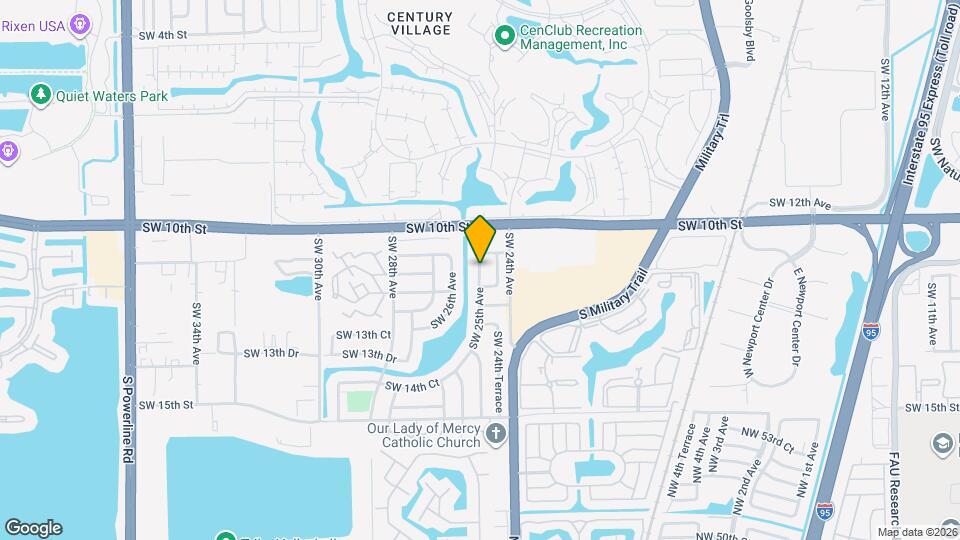 1150 SW 25th Ave Mapa y Detalles de la Ubicación
