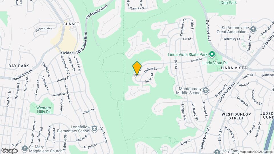 6257 Osler St Map and Location Details