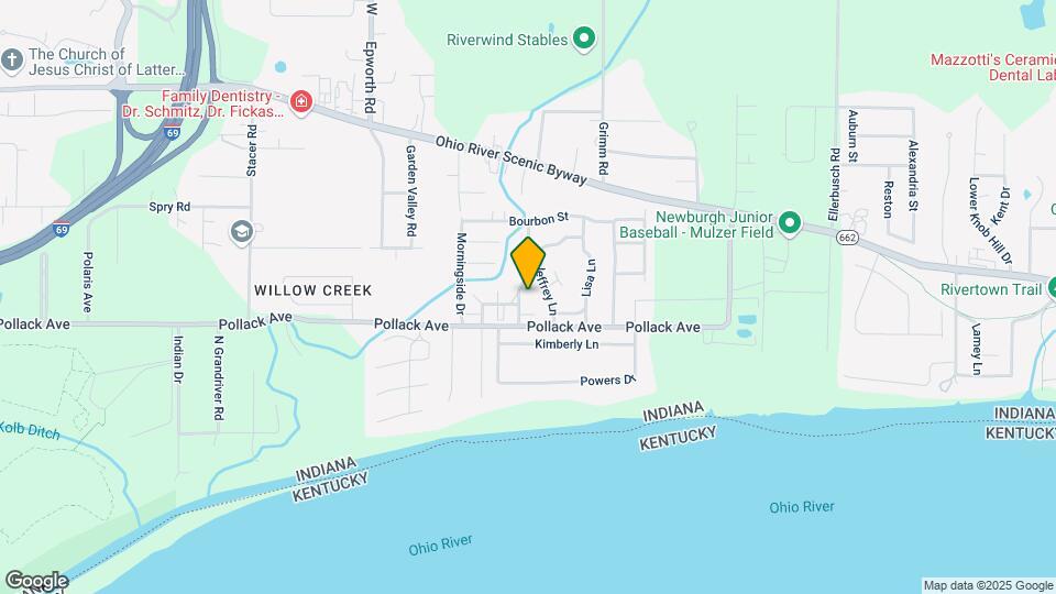 Riverwind Apartments Map and Location Details