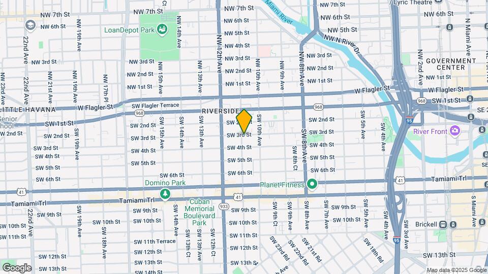 301 SW 11th Ave Map and Location Details