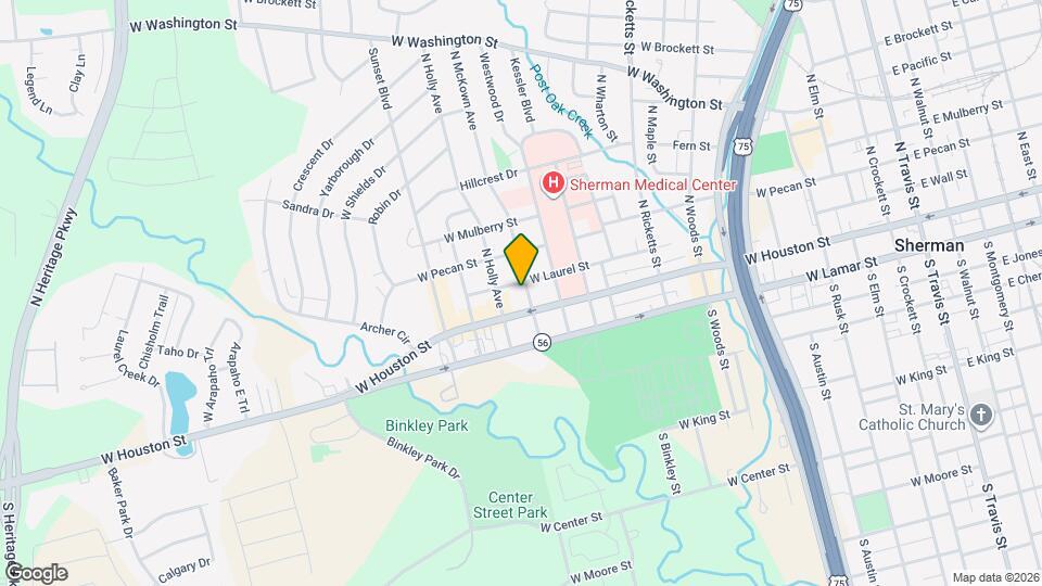 118 N McKown Ave Mapa y Detalles de la Ubicación
