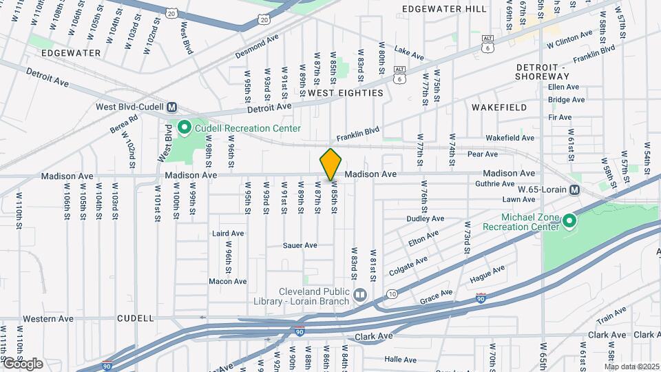 2016 W 85th St Mapa y Detalles de la Ubicación