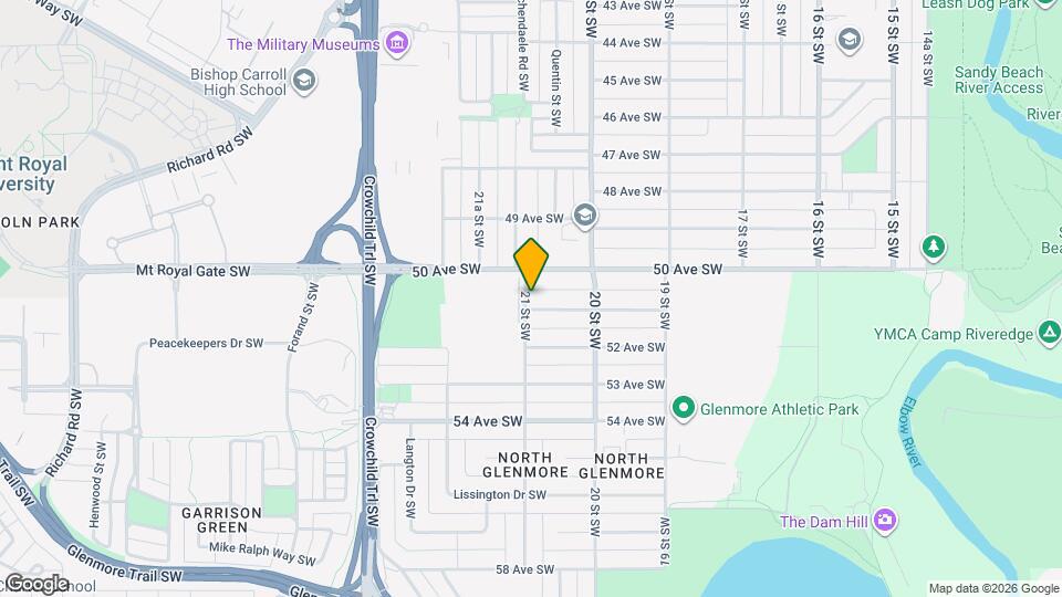 2144-2151 51 Ave SW Map and Location Details