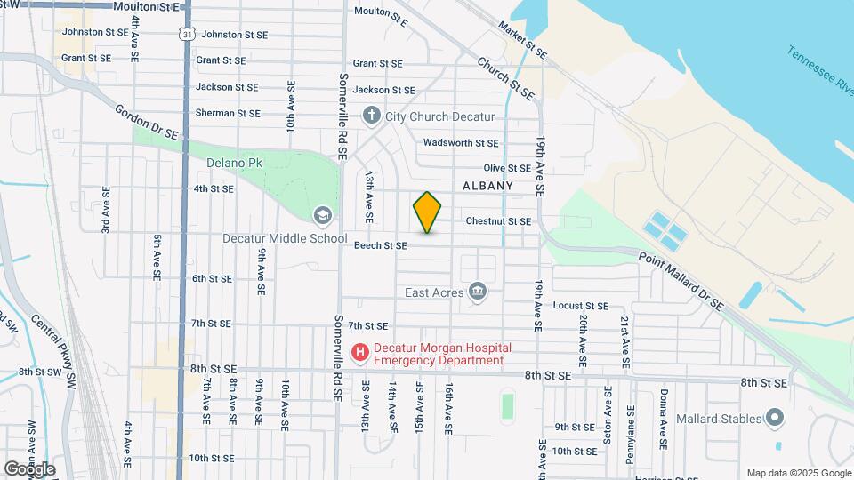 1410 Beech St SE Map and Location Details