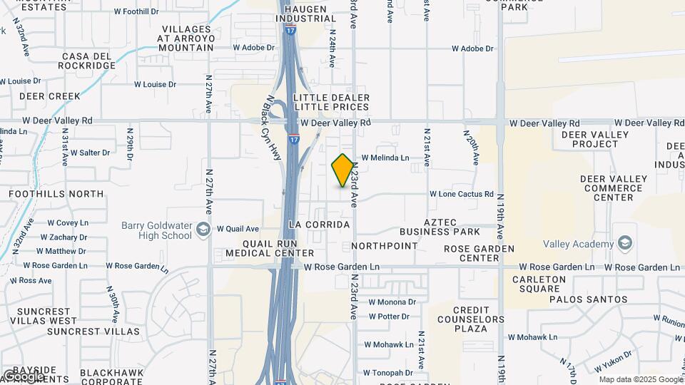 2324 W Lone Cactus Dr Map and Location Details
