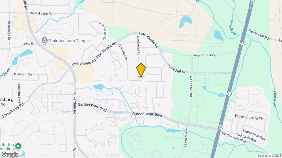 907 Silverwood Dr Map and Location Details