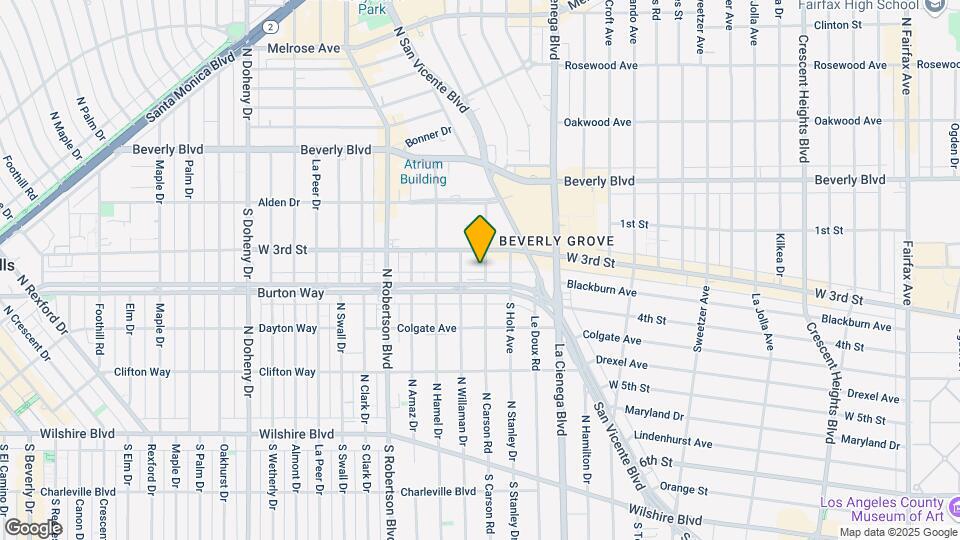 321 Sherbourne Drive Apartments Map and Location Details