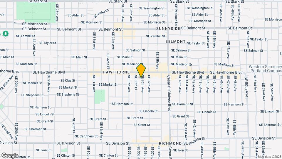 1605 SE 36th Ave Map and Location Details