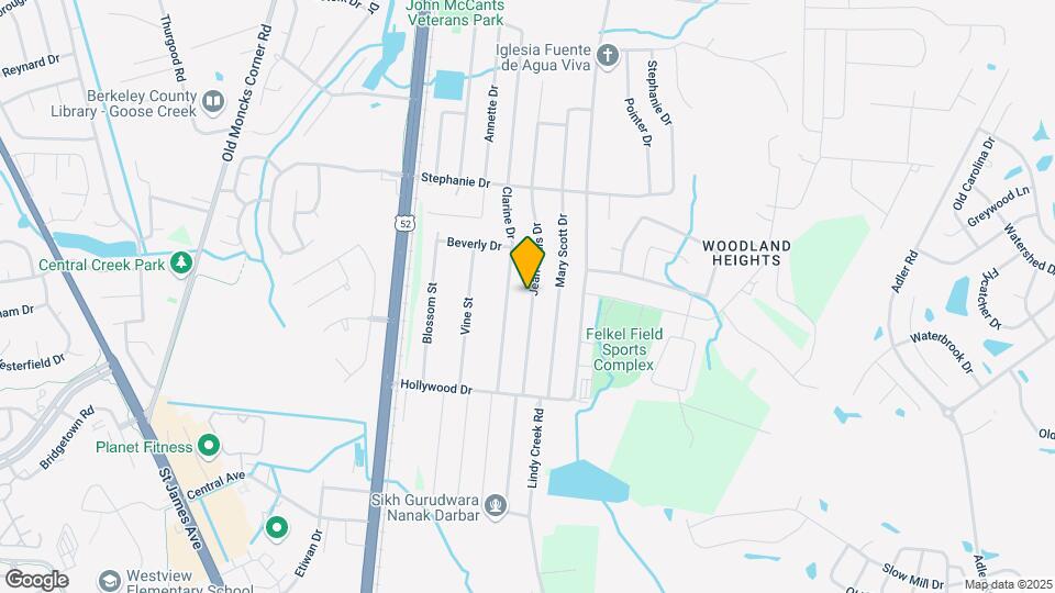 227 Jean Wells Dr Map and Location Details