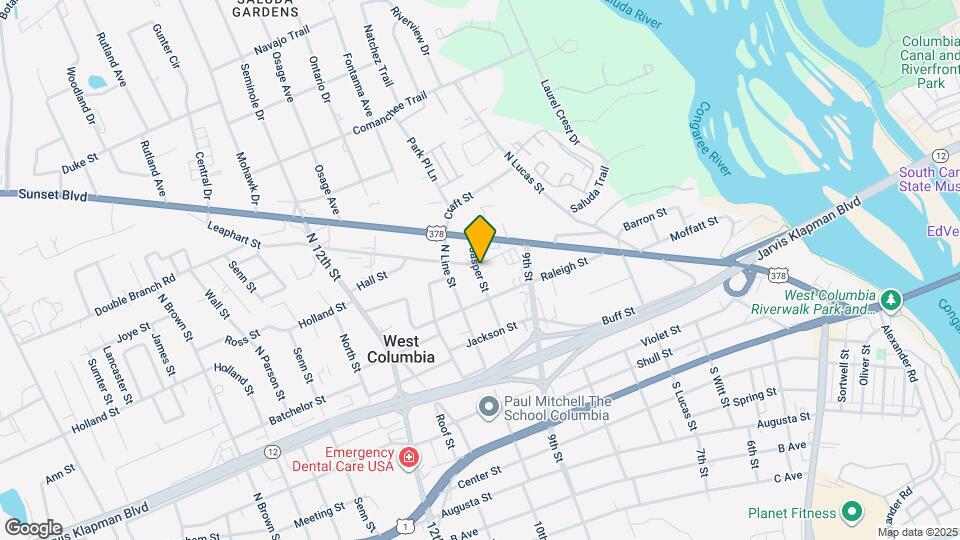 530 Jasper St Map and Location Details