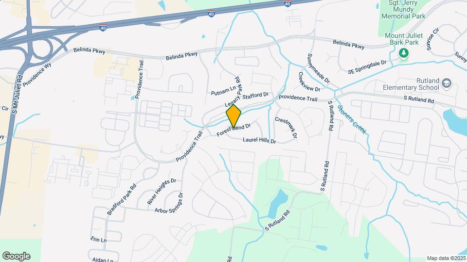 313 Forest Bend Dr Map and Location Details