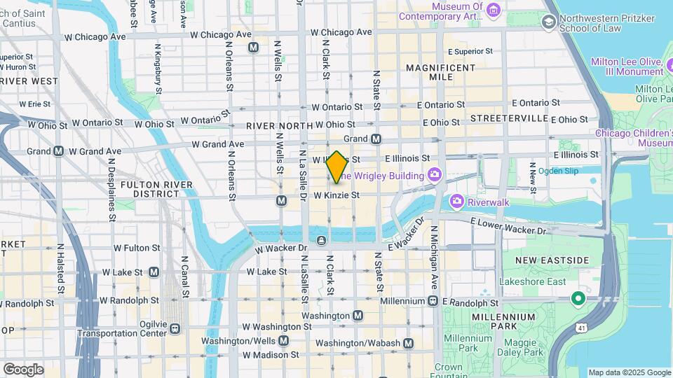 66 W Kinzie St, Unit 1601 Mapa y Detalles de la Ubicación