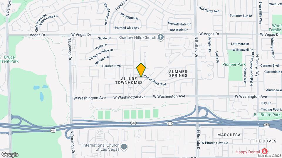 937 Falconhead Ln Mapa y Detalles de la Ubicación