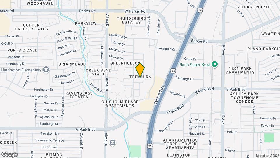 804 Ashburn Pl Map and Location Details