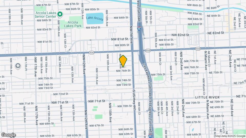 785 NW 76th St Map and Location Details