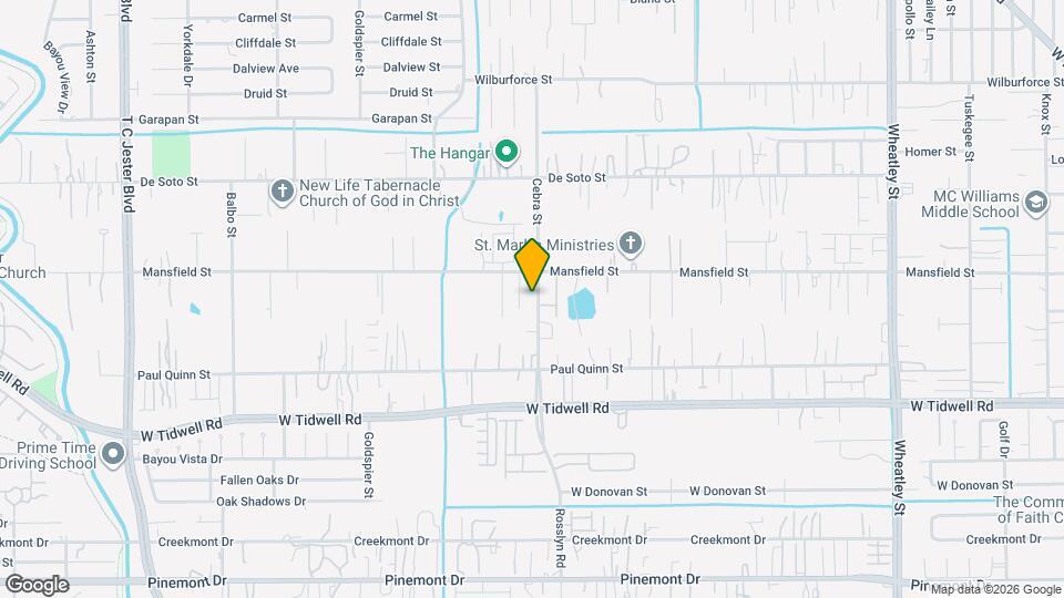 5811 Cebra St Mapa y Detalles de la Ubicación