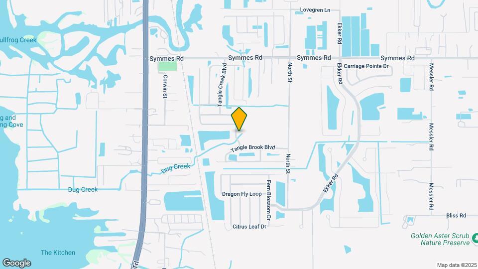 7512 Tangle Bend Dr Map and Location Details