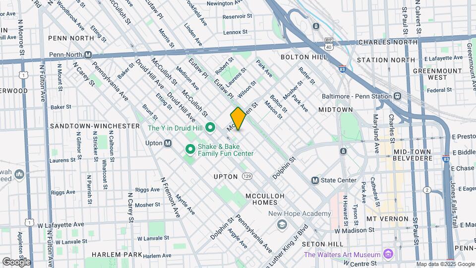 1508 Madison Ave Map and Location Details