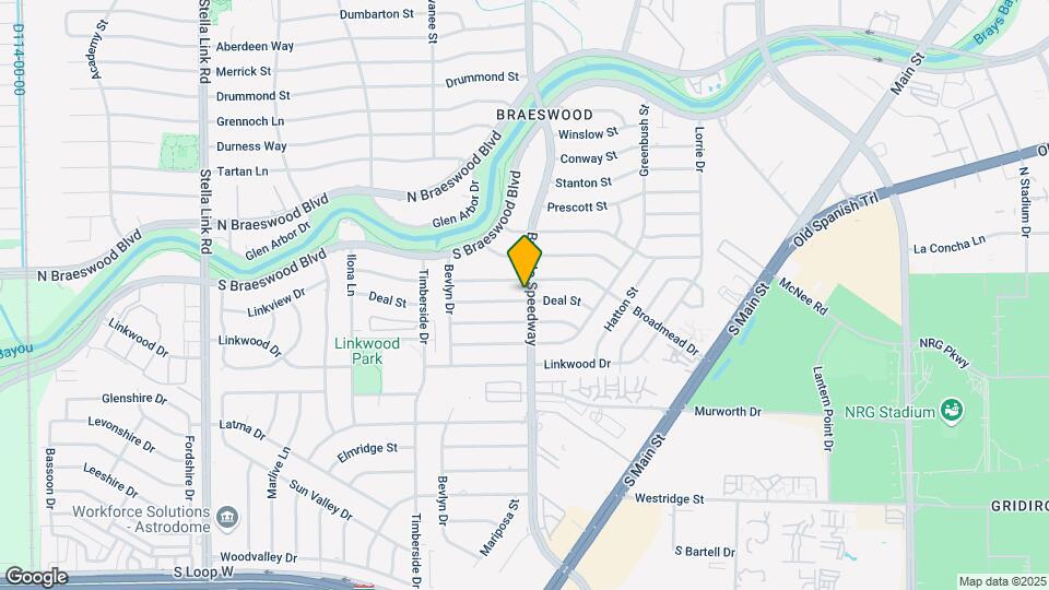 3402 Deal St Map and Location Details