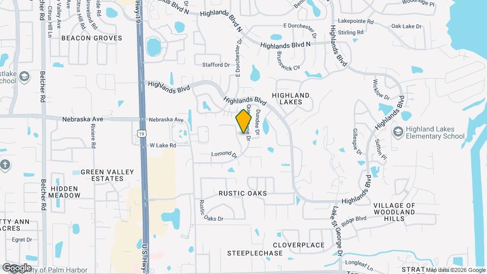 1107 Queen Anne Dr Map and Location Details