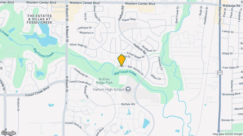 5016 San Jacinto Dr Map and Location Details