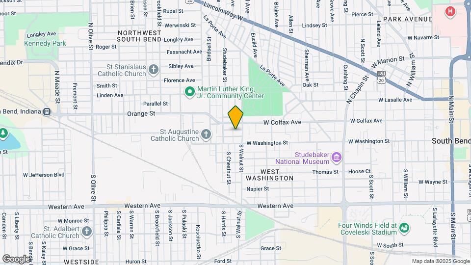 1310 Liston St Map and Location Details