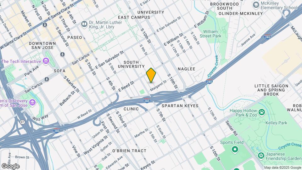 665 S 8th St Mapa y Detalles de la Ubicación