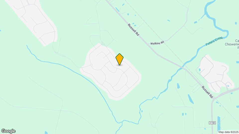 2432 Falling Star Ln Map and Location Details