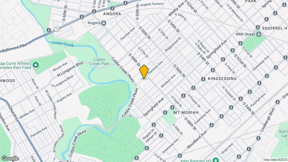 5824 Florence Ave Map and Location Details