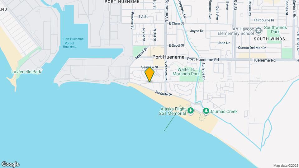 240 E Surfside Dr Map and Location Details