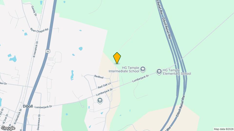 1014 Redbud Map and Location Details