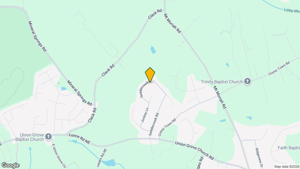 4324 Saddlecreek Ct Map and Location Details