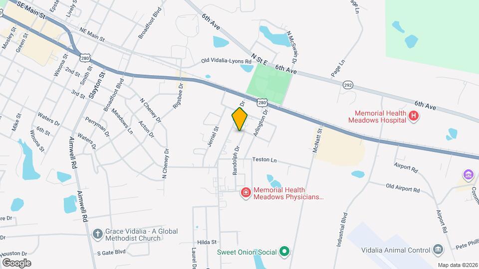 300 Randolph Dr Map and Location Details