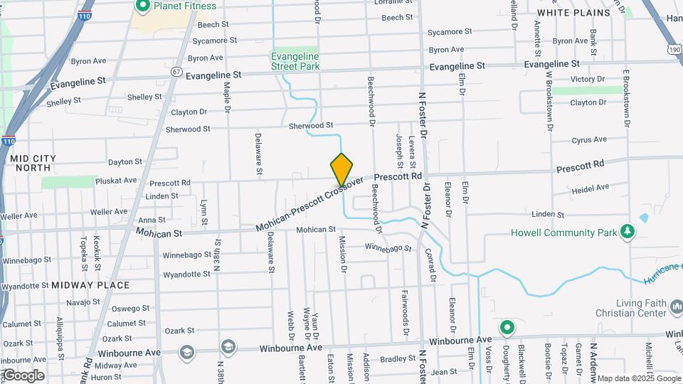 Spanish Villa Apartments Map and Location Details