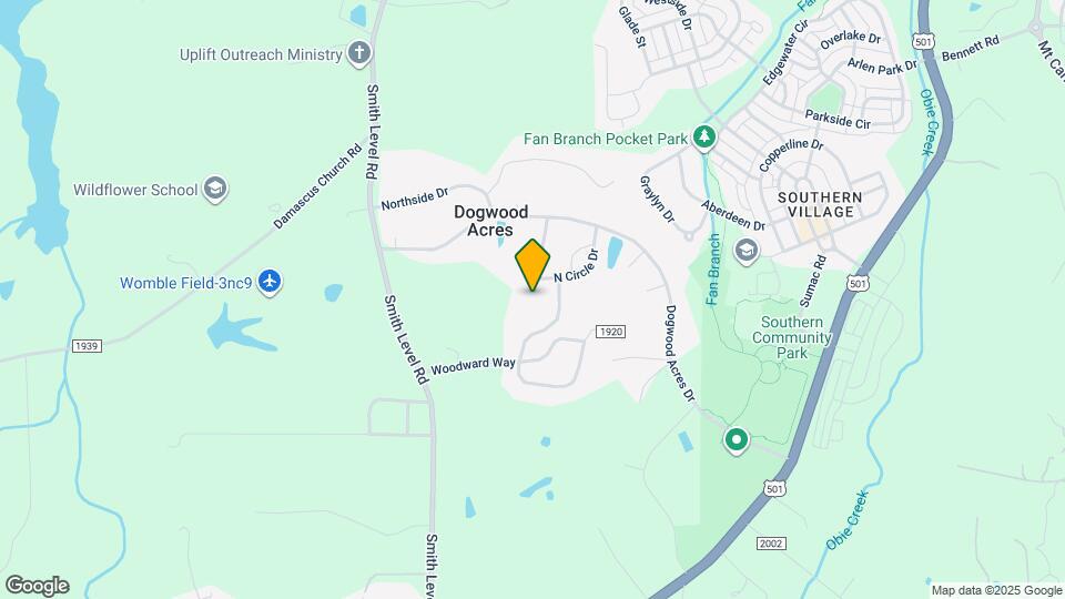 34 N Circle Dr Map and Location Details