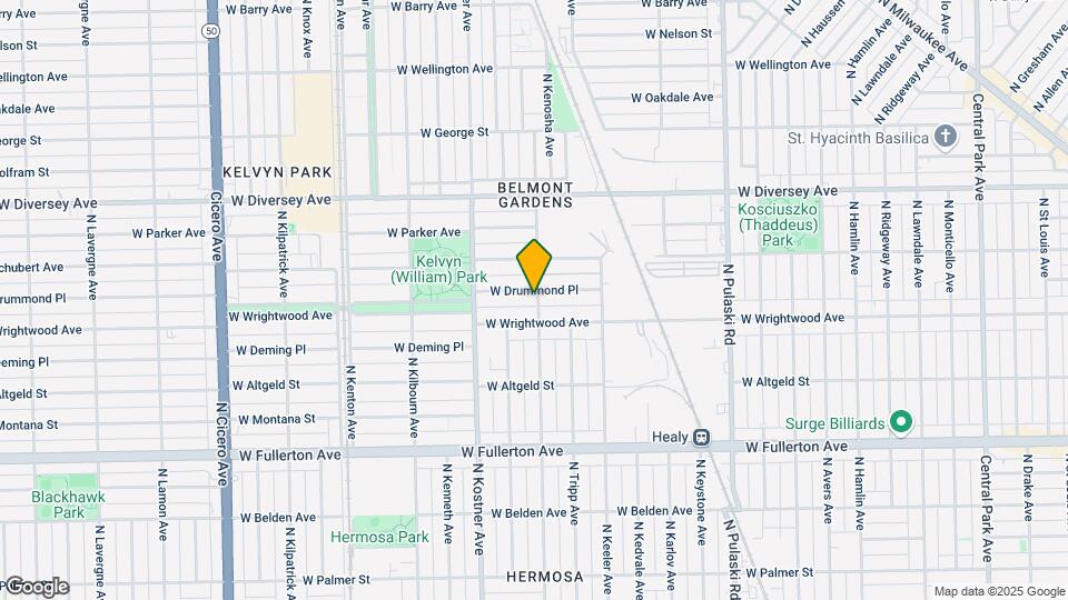 2618 N Kildare Ave Mapa y Detalles de la Ubicación