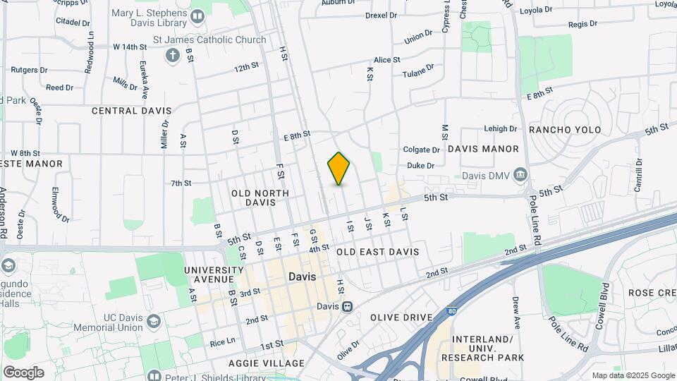 547-547 I St Mapa y Detalles de la Ubicación