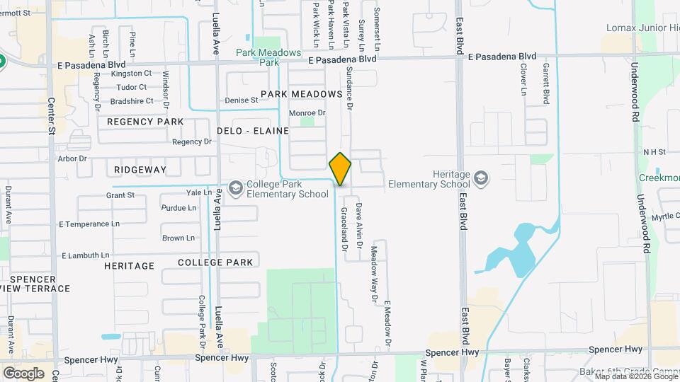 1706 Zeppelin Cir Map and Location Details