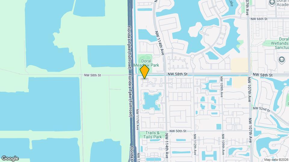 5779 NW 116th Ave Map and Location Details