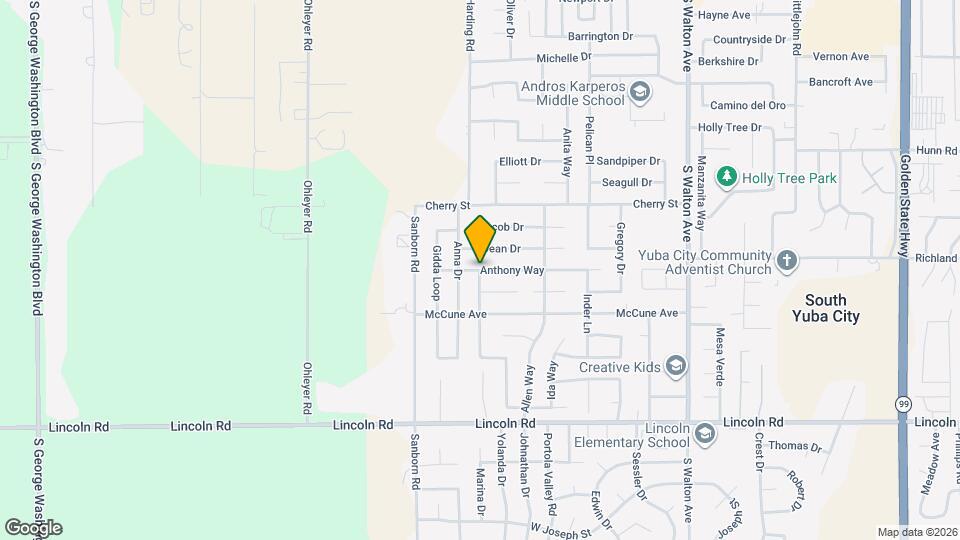 1985 Anthony Way Map and Location Details